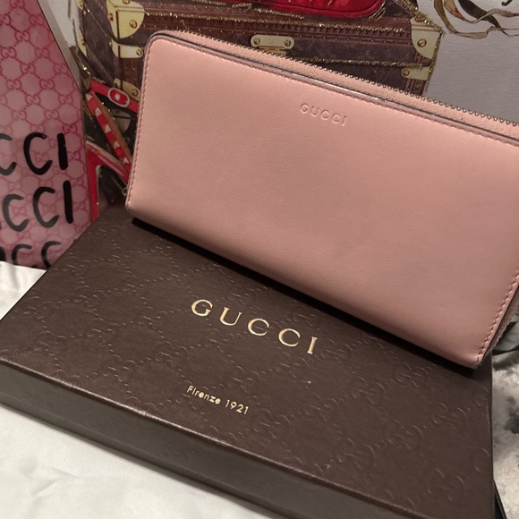 GUCCI Bamboo Zip Around Long Wallet WEEKEND ONLY SALE - Picture 1 of 15